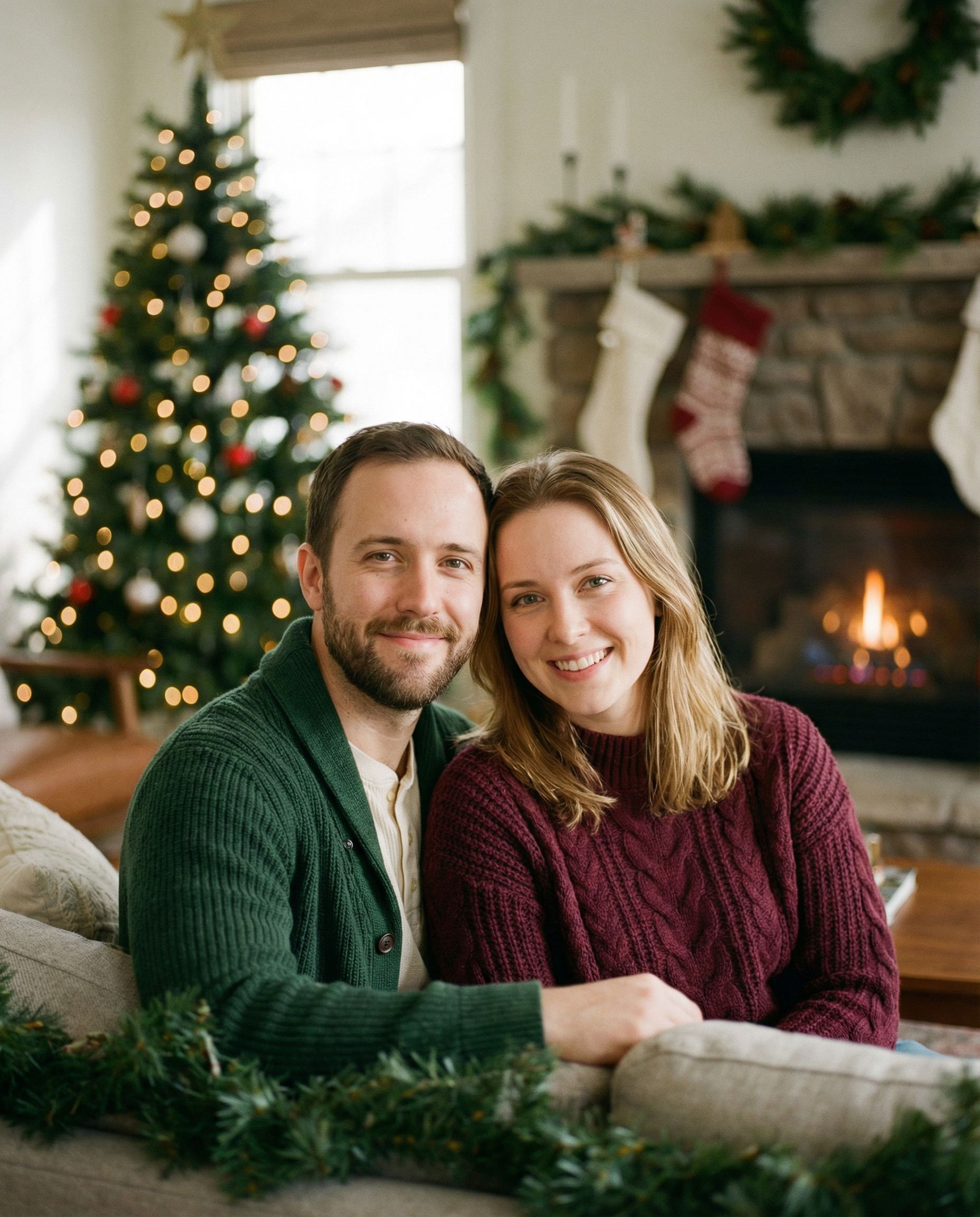 Couple holiday photo 4