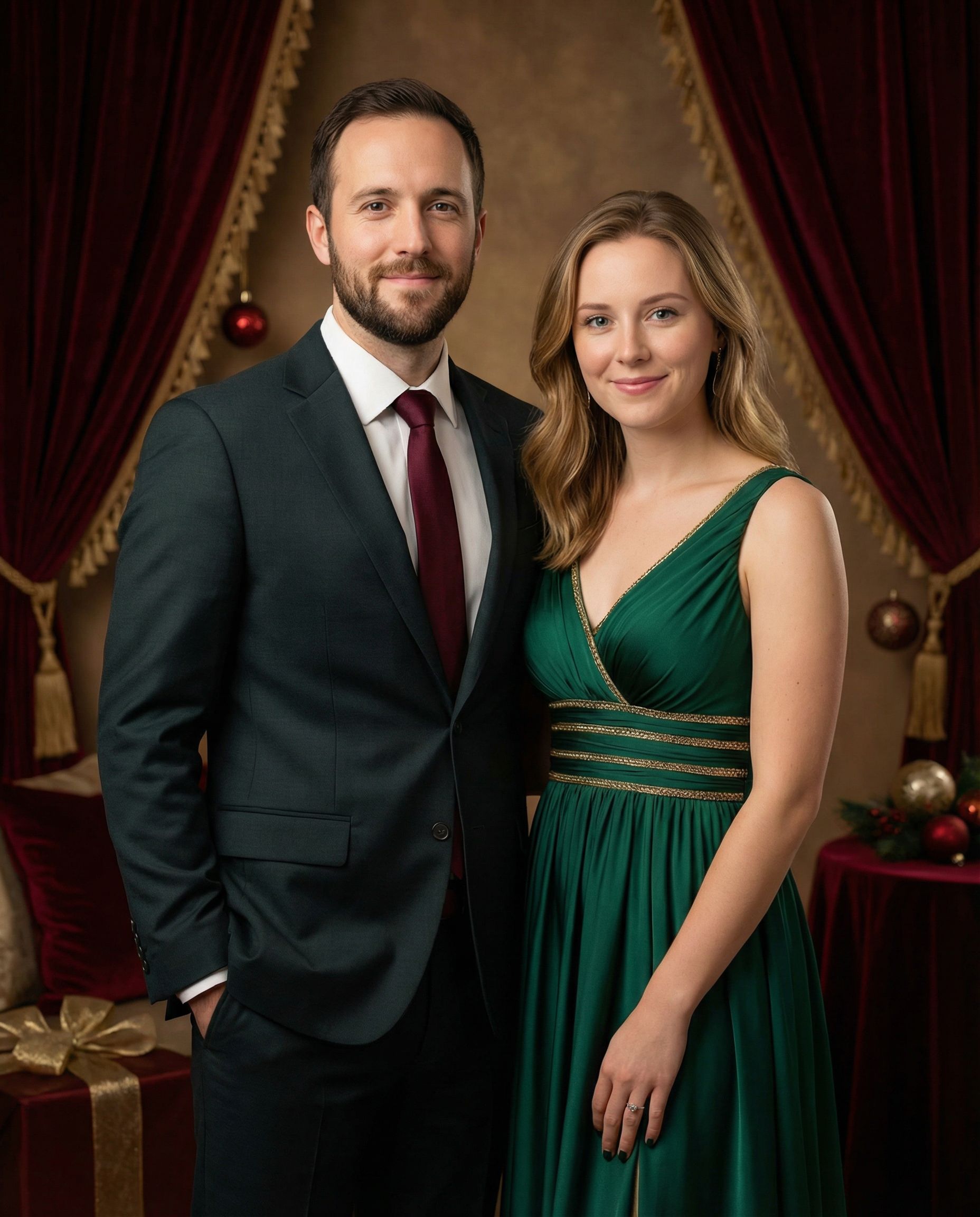 Couple holiday photo 3