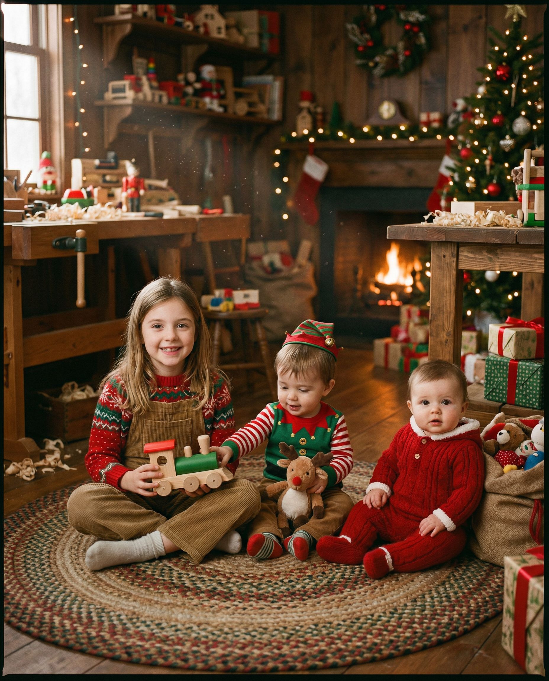 Kids holiday photo 2