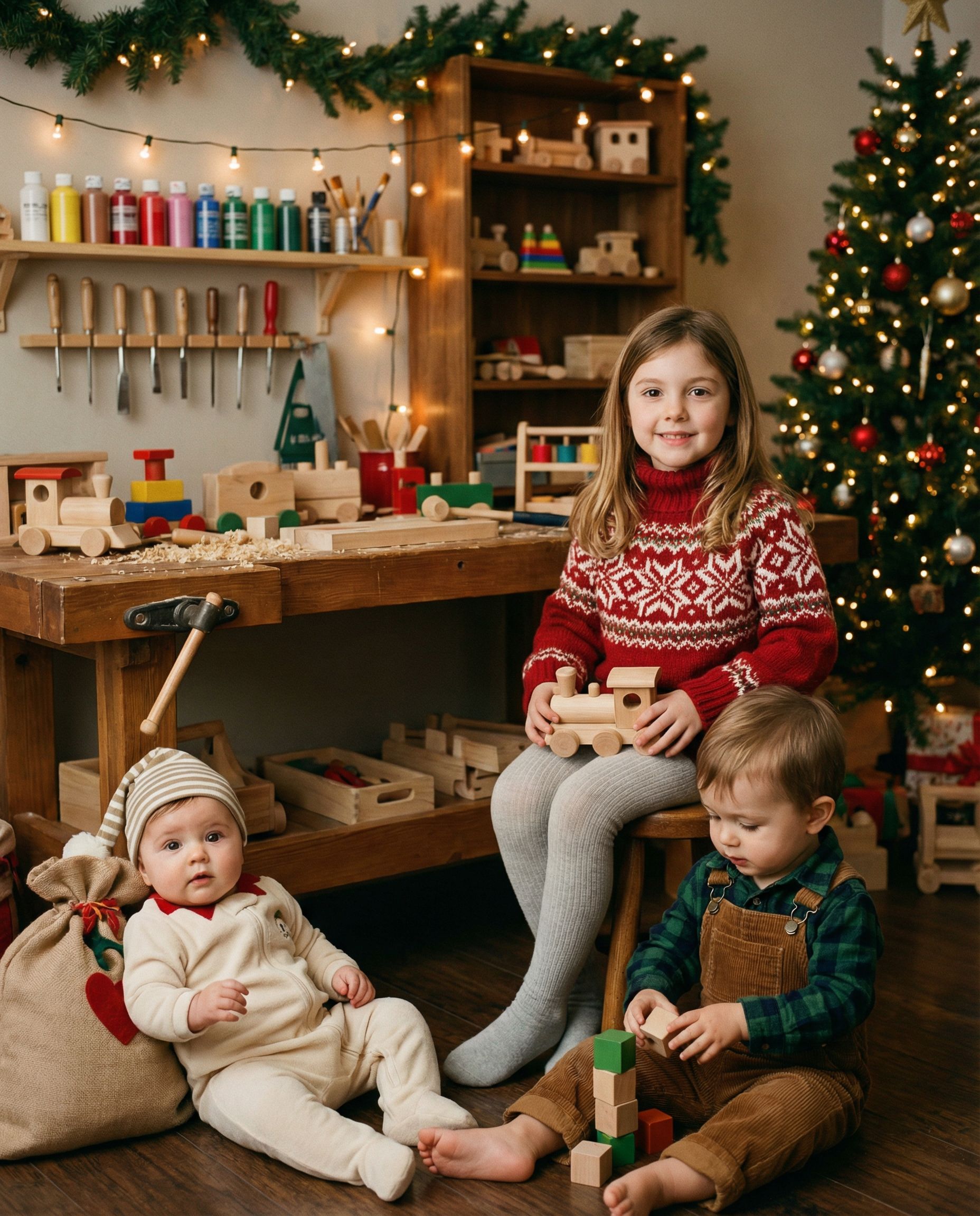 Kids holiday photo 4